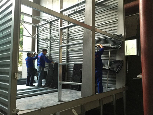 玻璃钢冷却塔产生大的振动声响减小方法(玻璃钢冷却