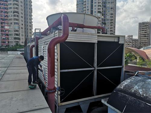 冷却塔维修保养小技巧(中央空调冷却塔维修保养)